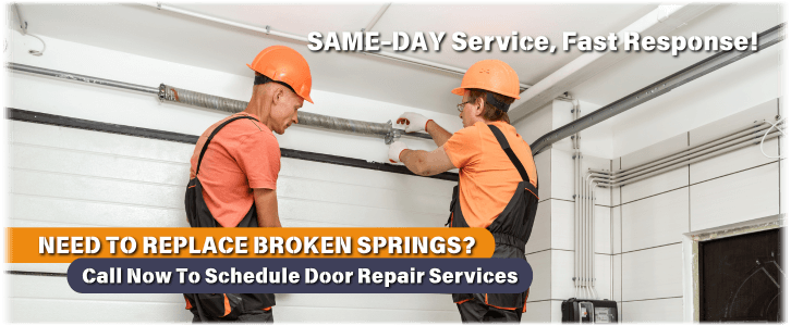 Broken Garage Door Spring Louisville